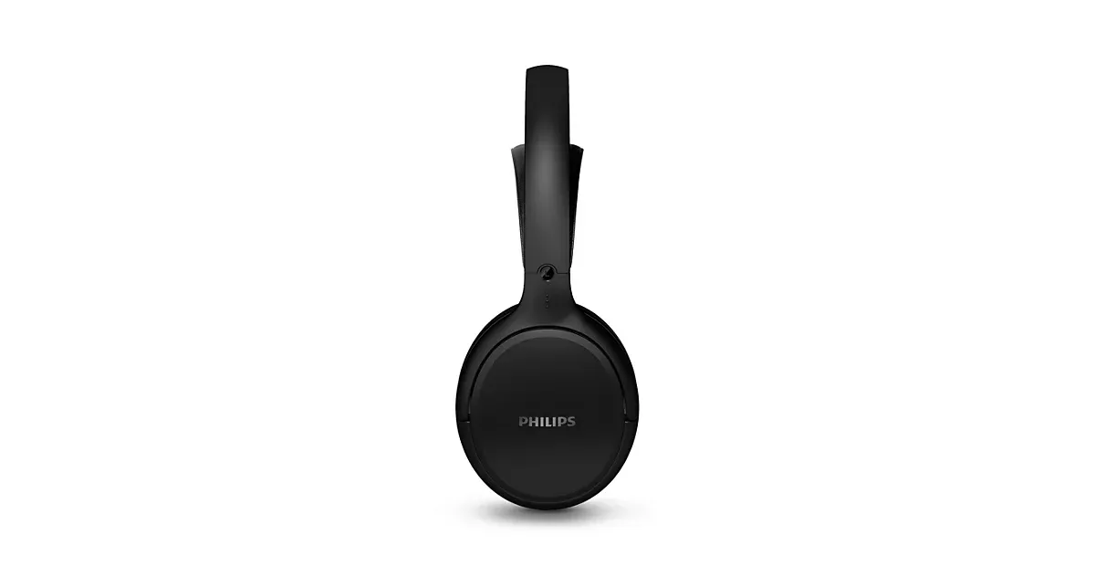 Philips SHD6000BK/12 Wireless Over-ear Headphones with Charging Base, Black