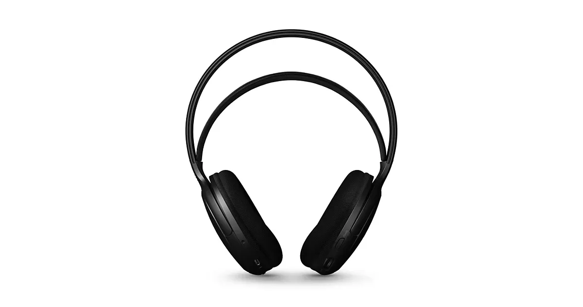 Philips SHD6000BK/12 Wireless Over-ear Headphones with Charging Base, Black