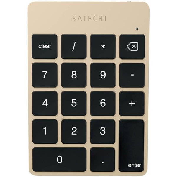 Satechi Slim Wireless - numpad, Gold