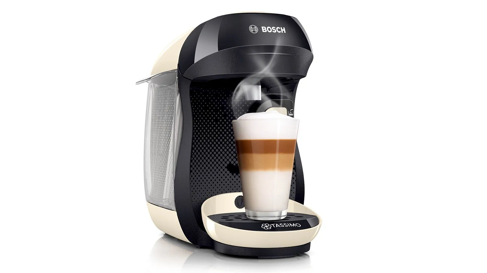 Bosch Tassimo Happy - capsule coffee maker, black/cream