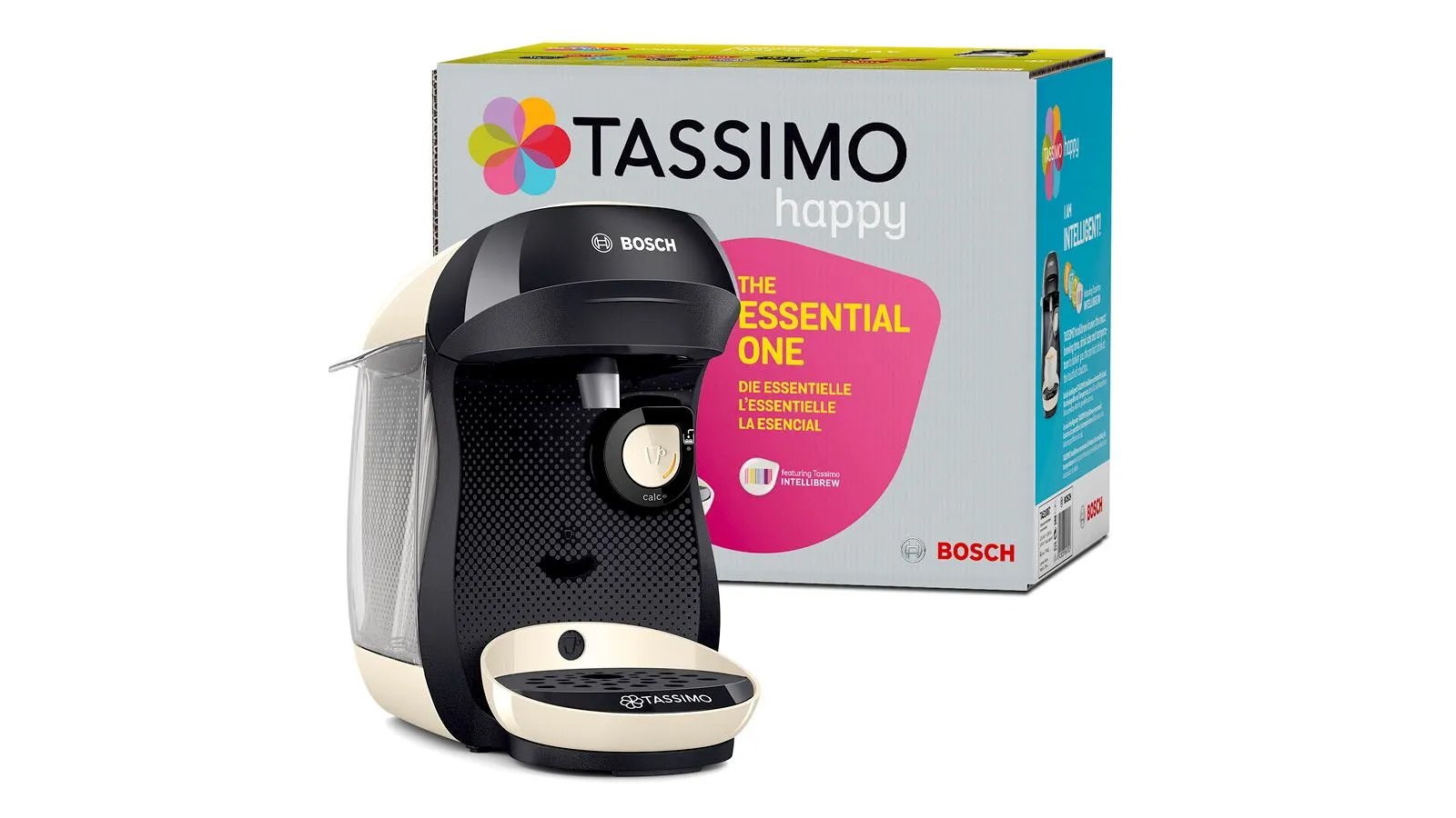 Bosch Tassimo Happy - capsule coffee maker, black/cream