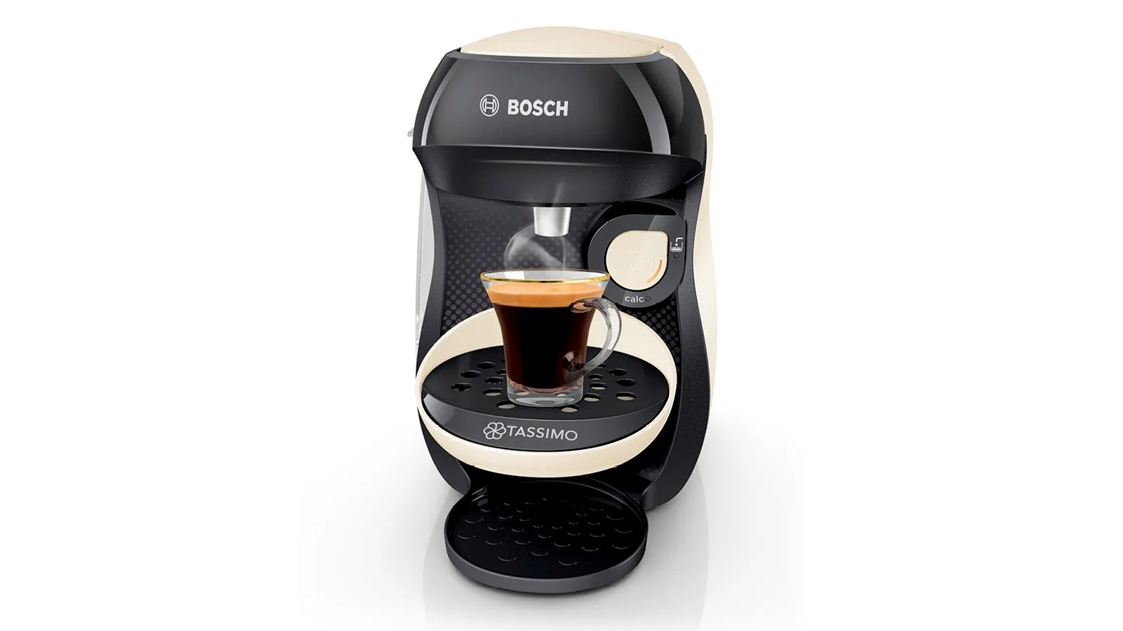 Bosch Tassimo Happy - capsule coffee maker, black/cream