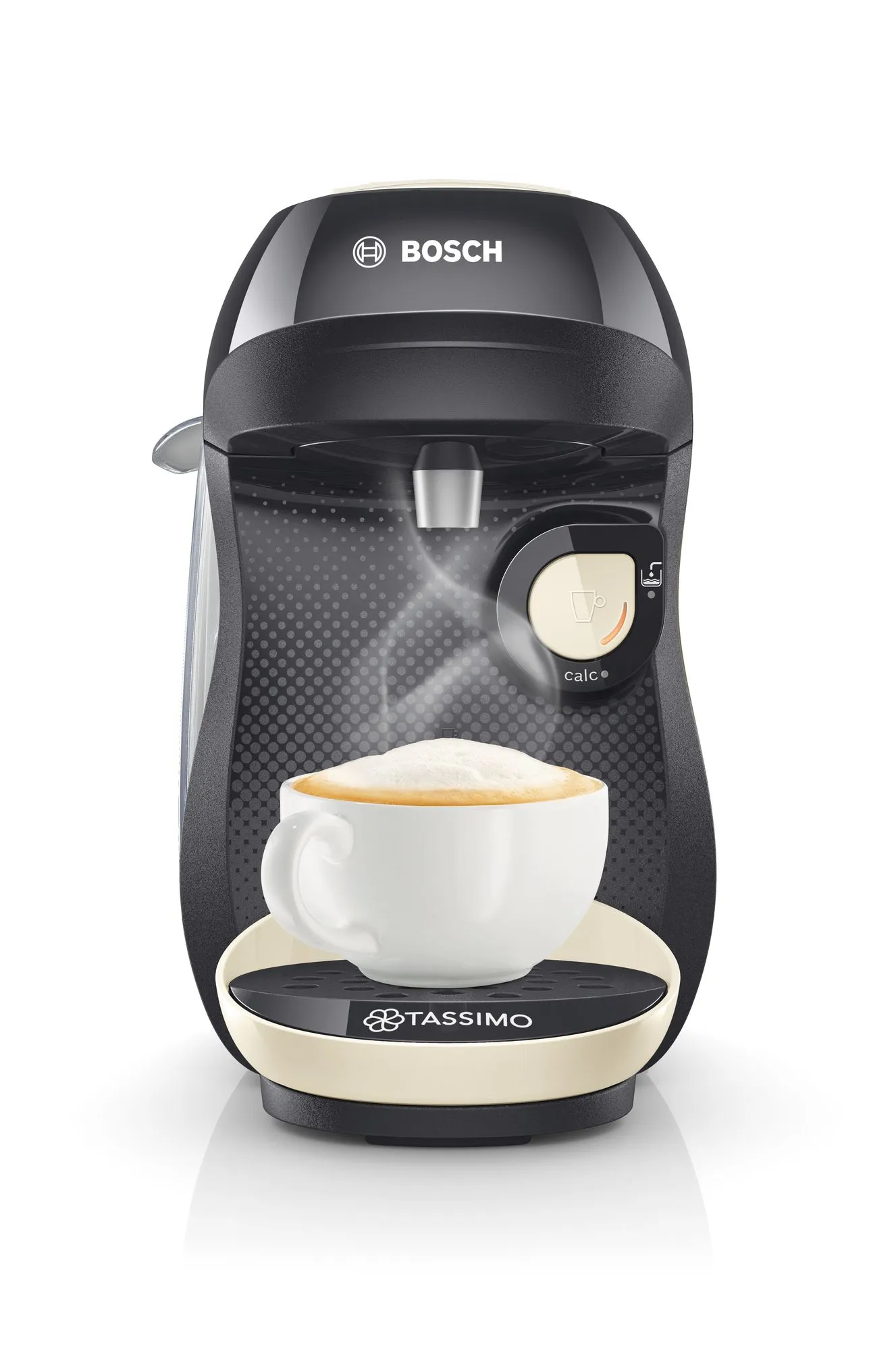 Bosch Tassimo Happy - capsule coffee maker, black/cream