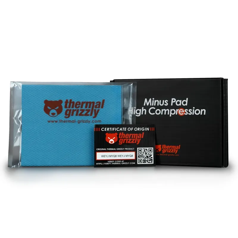 Thermal Grizzly Minus Pad High Compression 120 x 100 x 2 mm 2-pack thermal pad