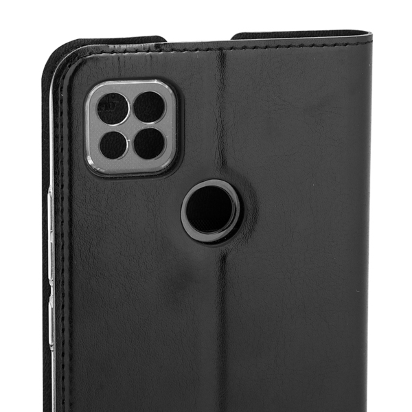 Wave Book Case, Xiaomi Redmi 9C - case, Black