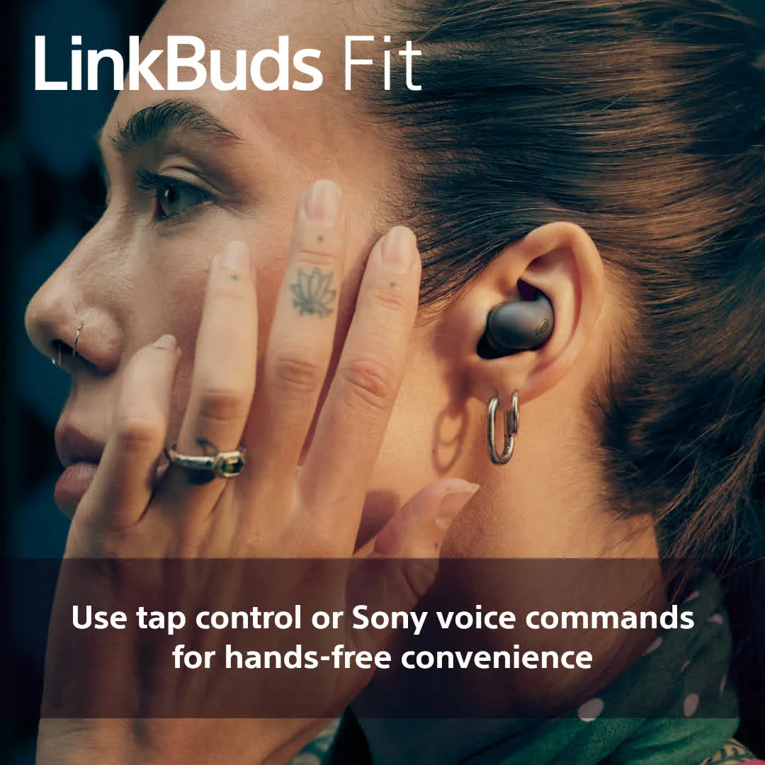 Sony Linkbuds Fit ANC -langattomat nappikuulokkeet, Valkoinen