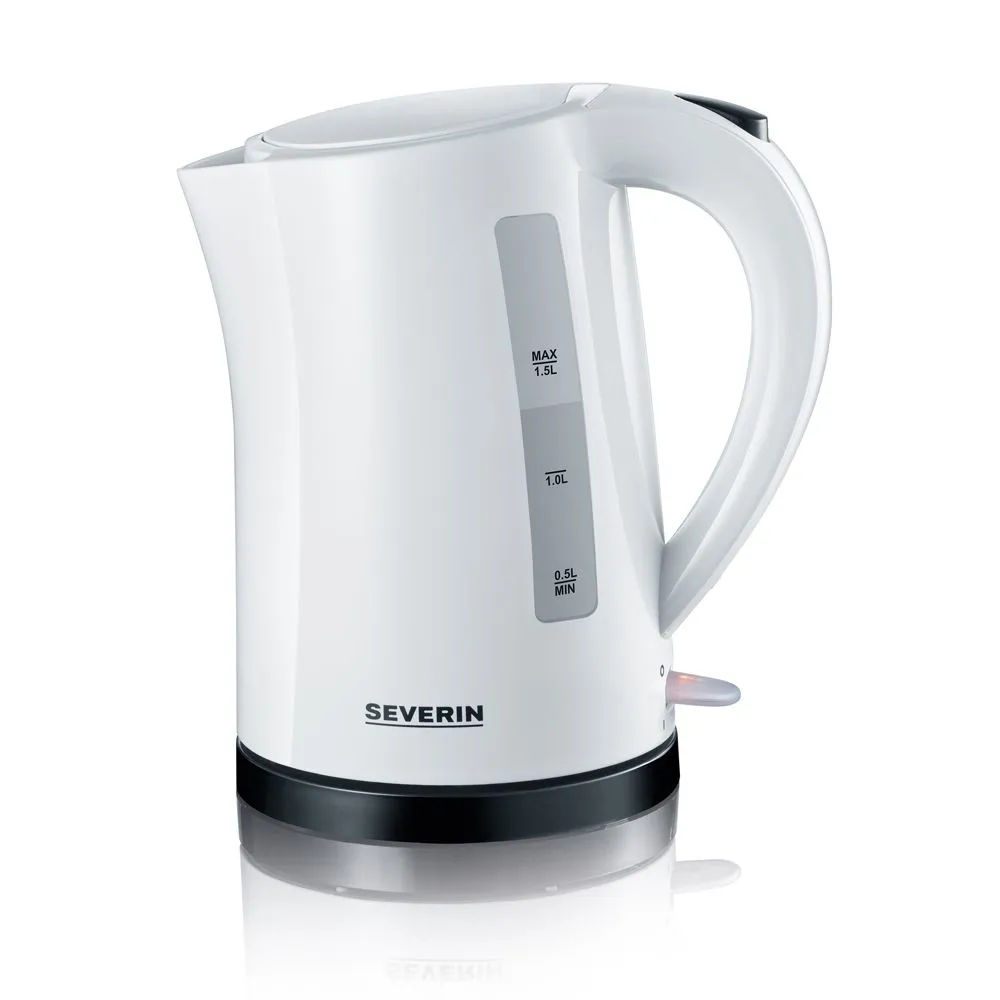 Severin WK 3494 - electric kettle, White, 1.5l