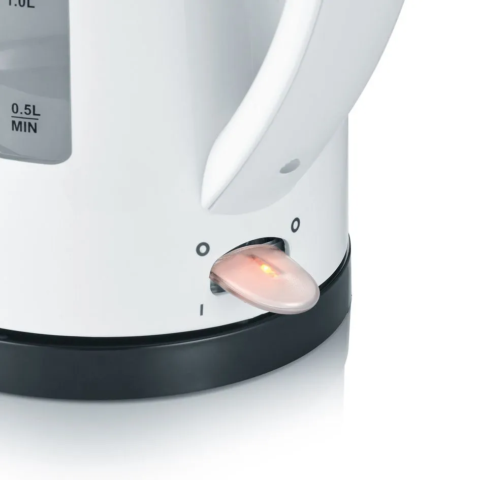 Severin WK 3494 - electric kettle, White, 1.5l