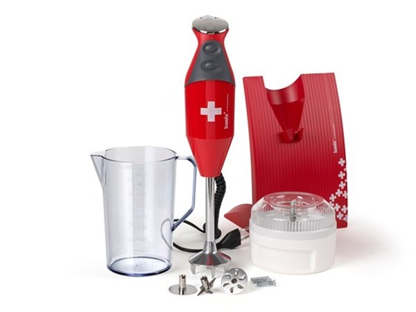 Bamix SwissLine M200 stavmixer R&ouml;d