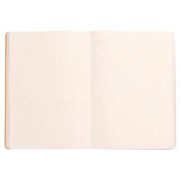 Rhodiarama soft A5 fuchsia dot ivory