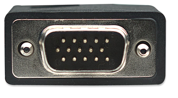Manhattan SVGA &ndash; SVGA - kabel, 1,8 m, Svart