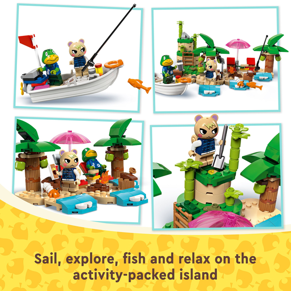 SOP LEGO Animal Crossing K &auml;ptens Insel-Bootstour 77048