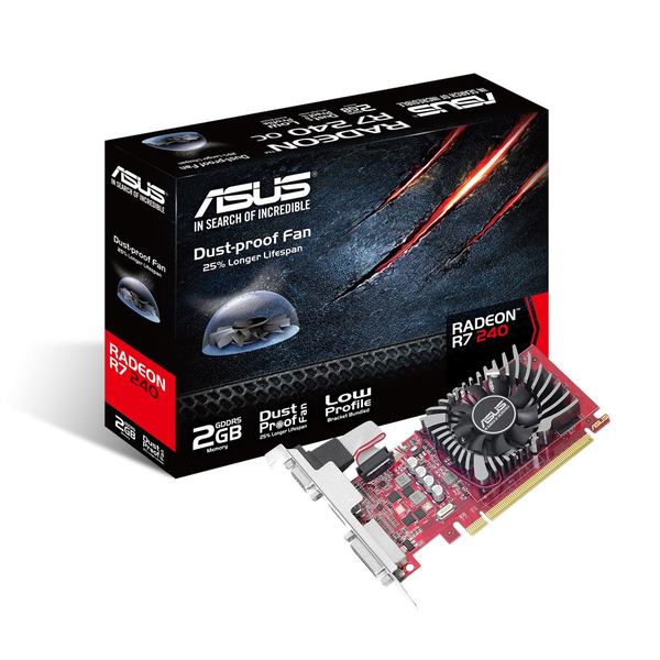 Asus Radeon R7 240 2GB - grafikkort