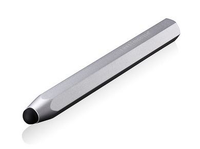 JustMobile AluPen Designer Stylus for iPad (Silver)