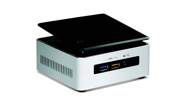 INTEL NUC Barebone BOXNUC5I3RYHSN Core i3-5005U - 4GB 2x2GB DDR3L SODIMMs max. 16GB - 1TB SATA3 HDD 2.5inch - 1x M.2 22x42/60/80