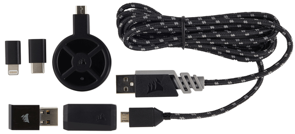 Corsair Dark Core SE RGB - wireless gaming mus, Svart