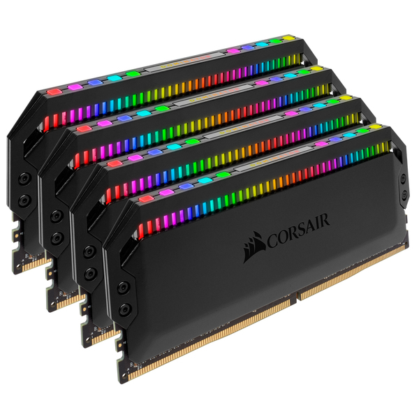 Corsair 32 GB (4 x 8 GB) Dominator Platinum RGB, DDR4 3000 MHz - memory, black