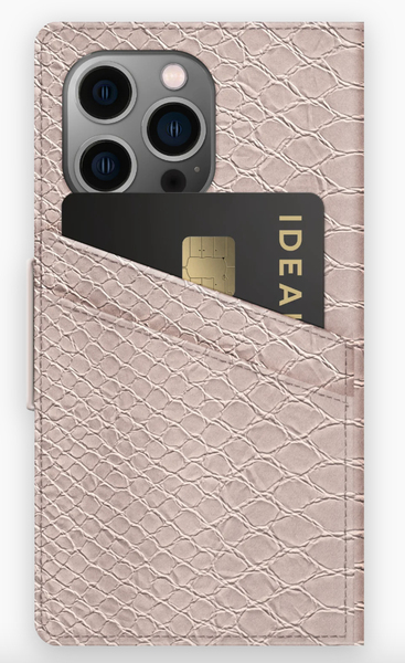 iDeal of Sweden Atelier Wallet, iPhone 13 Pro -suojakotelo, Vaaleanpunainen