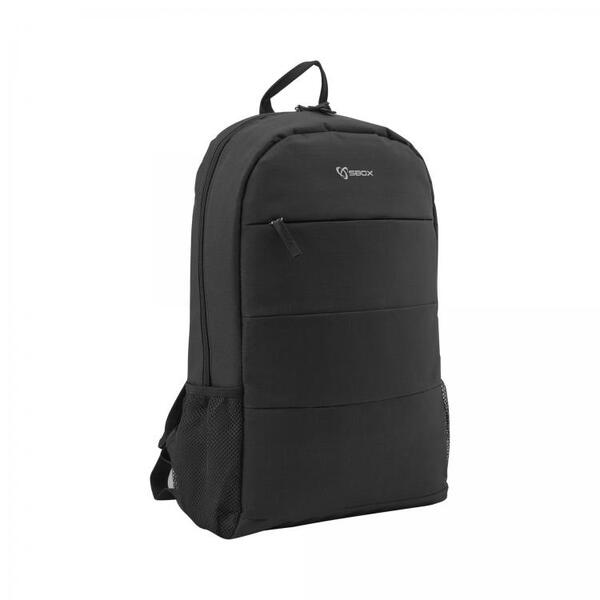 SBox Toronto - computer backpack, black, 15.6"