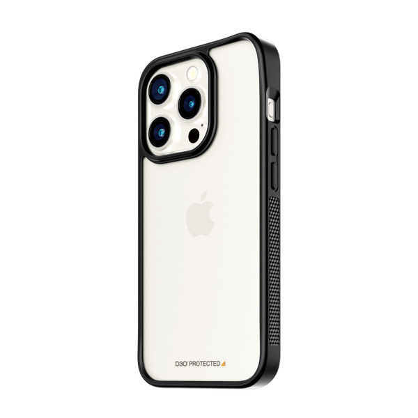 PanzerGlass ClearCase D3O, iPhone 15 Pro -suojakuori, L&auml;pin&auml;kyv&auml;