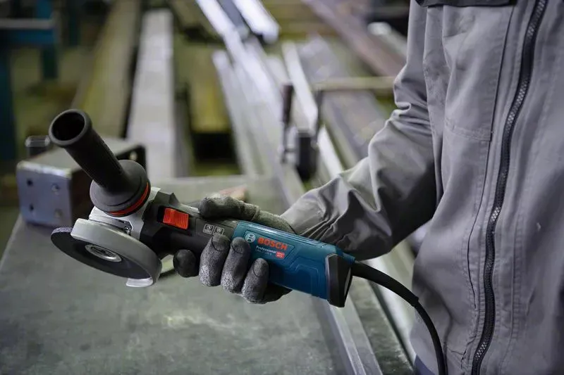 Bosch angle grinder GWS 14-125 S Professional (blue/black, 1,400 watts)