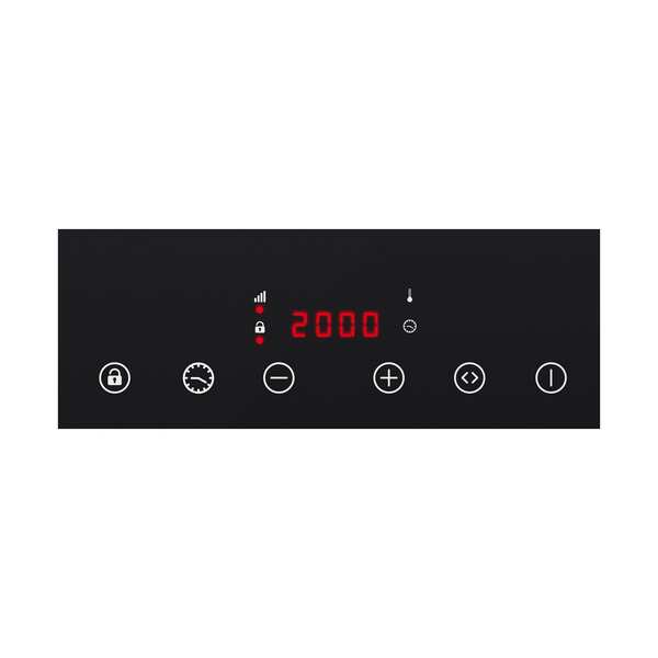 Steba IK 65 Slim frist&aring;ende induktionsplatta, 1 kokzon, 2000 watt, svart