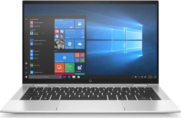 HP EliteBook X360 1030 G7. 13.3" Touch, i7-10610U, 16 GB, 480 GB, Windows 11 Pro - b&auml;rbar (Refurbished: A)
