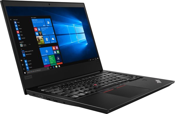 Lenovo 14" IPS ThinkPad E480, 256GB SSD + 1TB HDD, AMD Radeon RX550, Win 10 Pro - Notebook, black