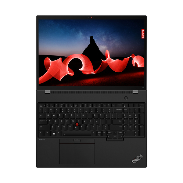 Lenovo 16&quot; ThinkPad T16. Intel Core i5-1335U, 16 GB, 256 GB SSD, Windows 11 Pro - b&auml;rbar dator, Svart