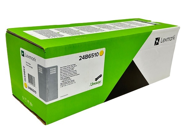 Lexmark 24B6510 Extra High Yield -laserv&auml;rikasetti, keltainen