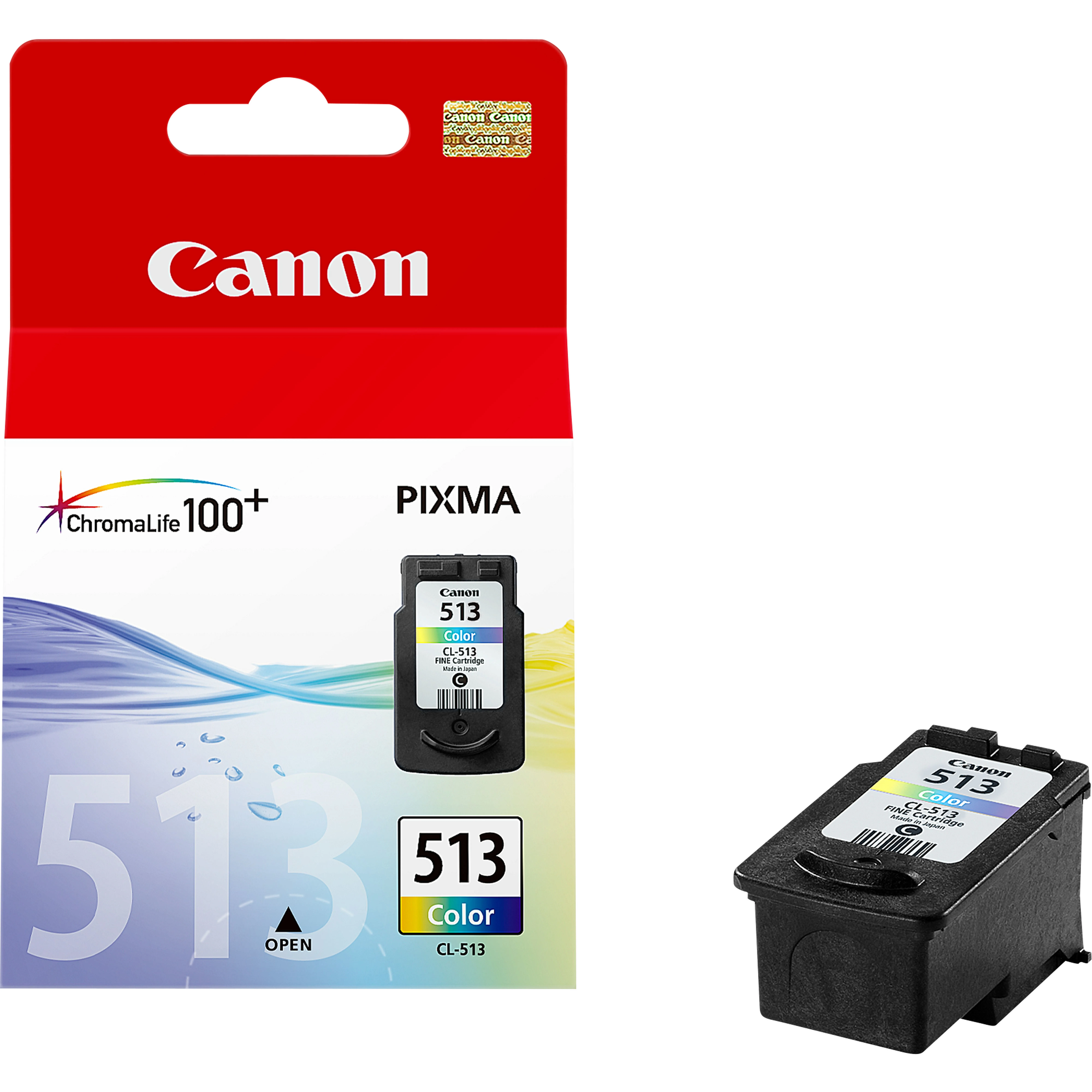 Canon CL-513 ink cartridge, 13 ml, Cyan, Magenta, Yellow