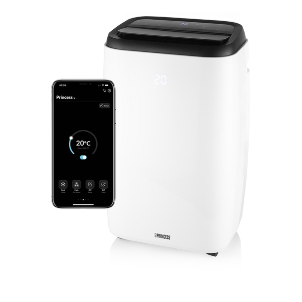 Princess - smart air conditioner, 9k, white