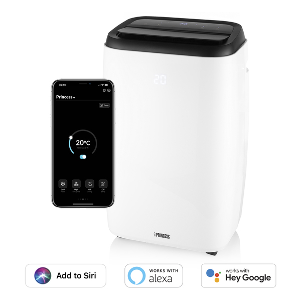 Princess - smart air conditioner, 9k, white