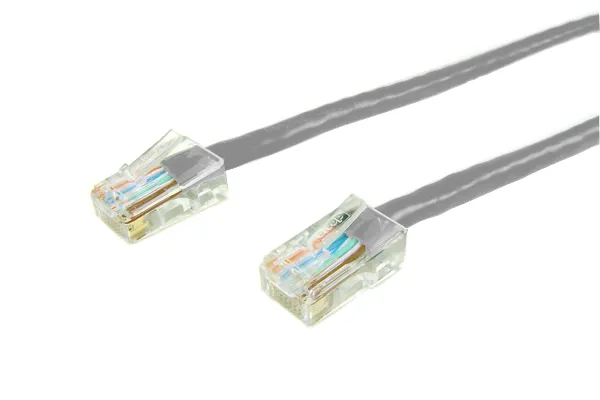 APC - Kytkent&auml;kaapeli - RJ-45 (uros) to RJ-45 (uros) - 4.6 m - UTP - CAT 5 - s&auml;ikeinen - harmaa