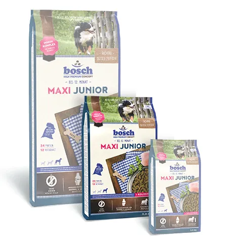 Bosch HPC Maxi Junior Poultry, Dry food for dogs, 3kg