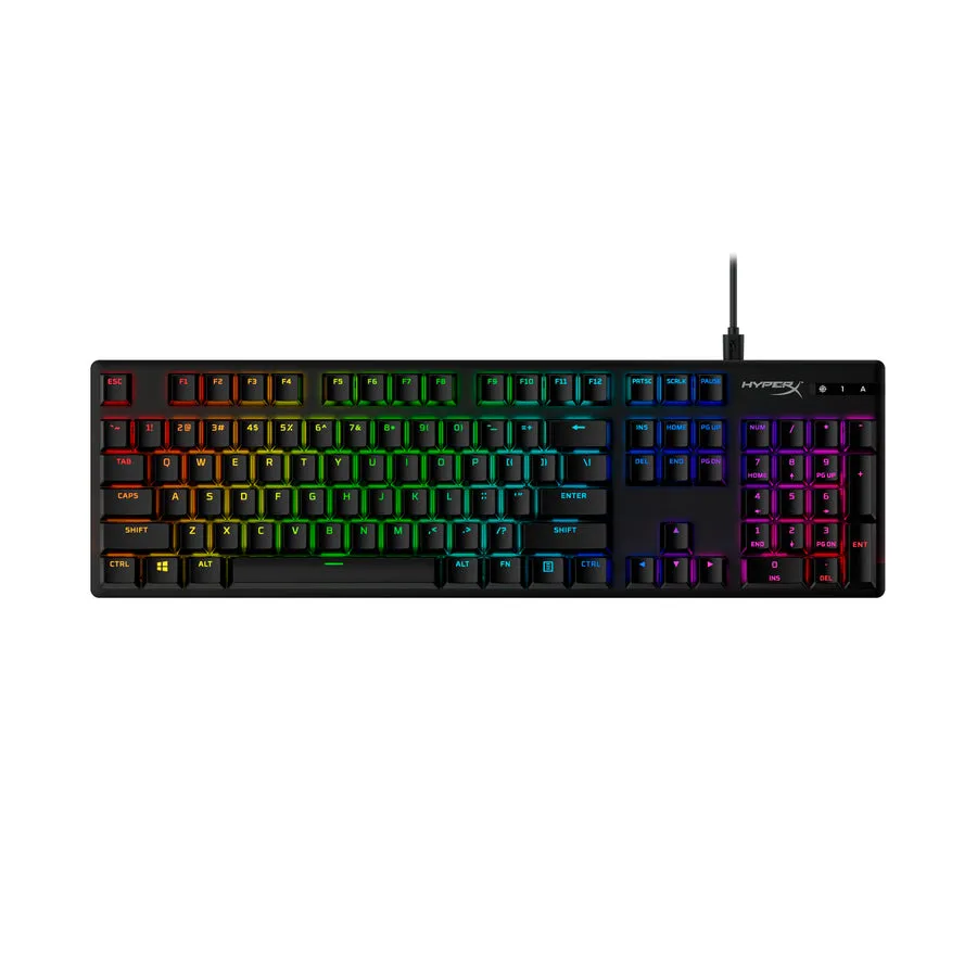 HyperX Rubber Keycaps Gaming Accessory Kit NO Black