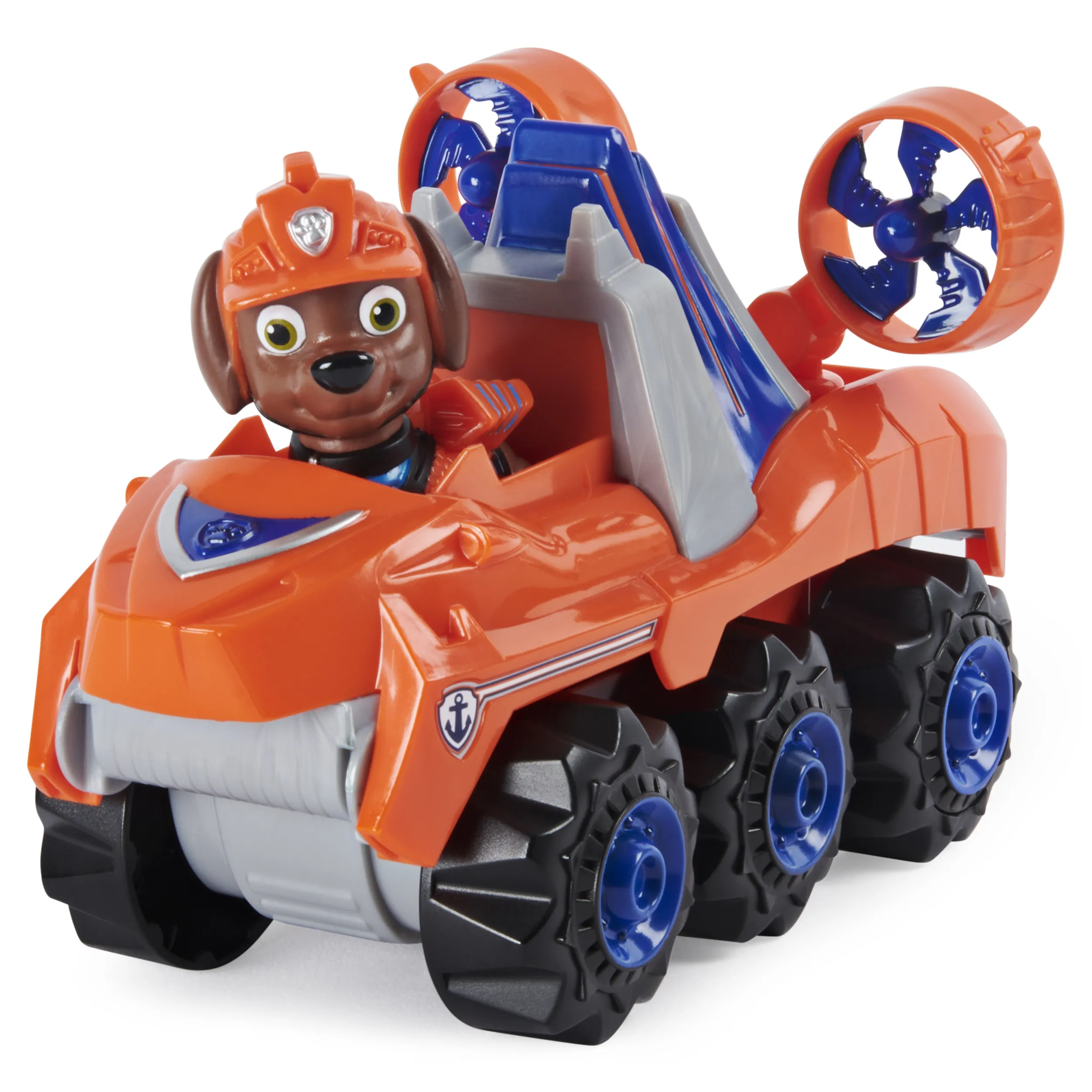 Spin Master Paw Patrol Dino Rescue Zuma's Basic Vehicle, Toy Vehicle (Incl. Dog Figure and Surprise Dino)
