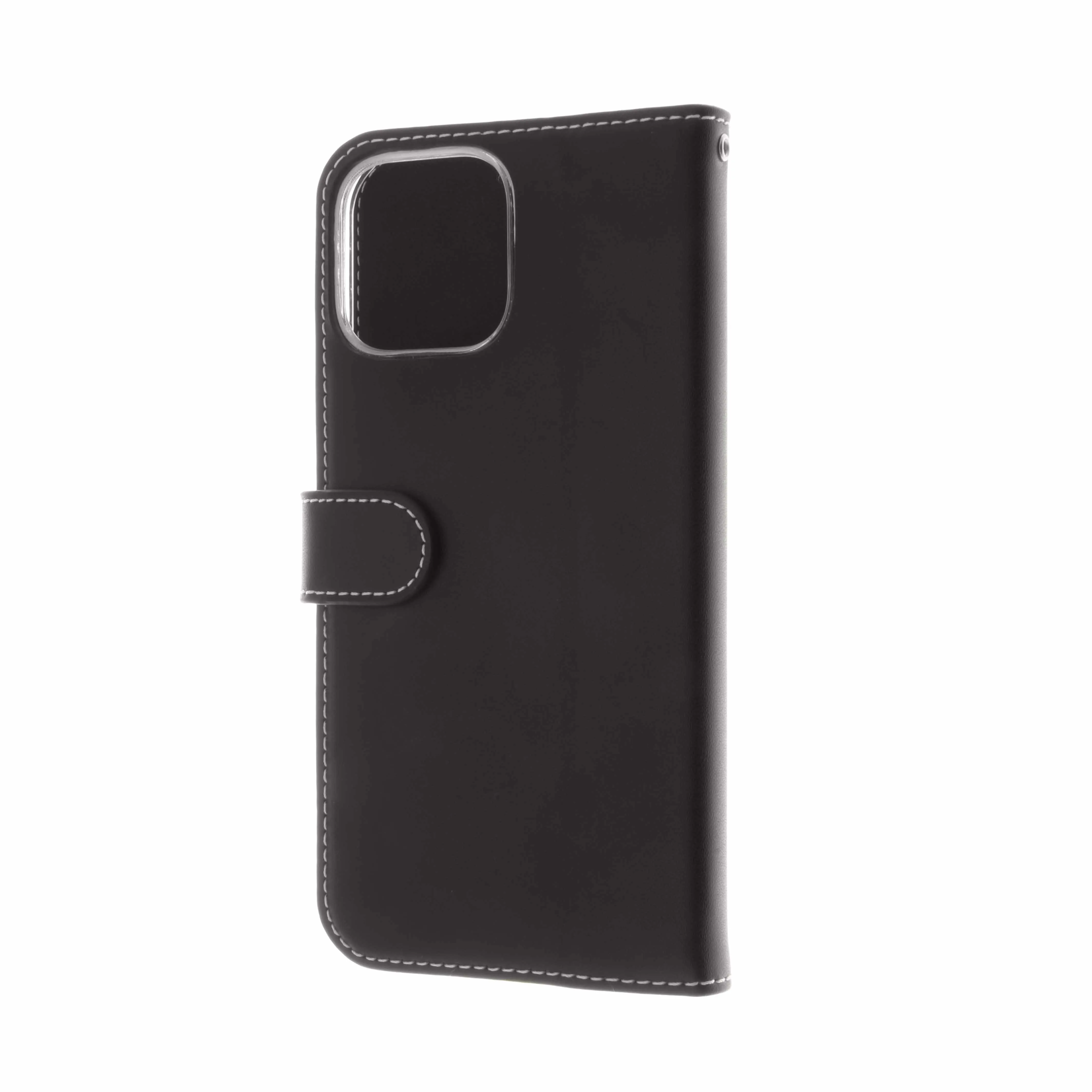 Insmat Flip Case, iPhone 13 Pro Max -lompakkokotelo, Musta