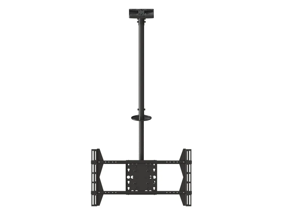 Multibrackets M Public Ceilingmount Large Single - Ceiling mount tuotteelle LCD-n&auml;ytt&ouml; - ter&auml;s - musta -n&auml;yt&ouml;n koko: 42"-63"