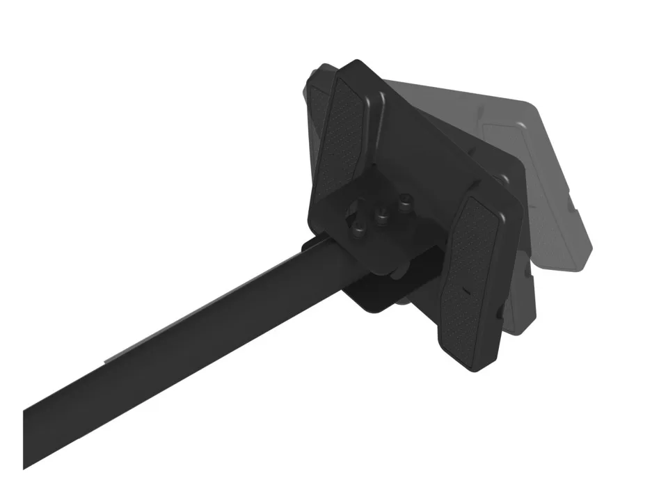 Multibrackets M Public Ceilingmount Large Single - Ceiling mount tuotteelle LCD-n&auml;ytt&ouml; - ter&auml;s - musta -n&auml;yt&ouml;n koko: 42"-63"