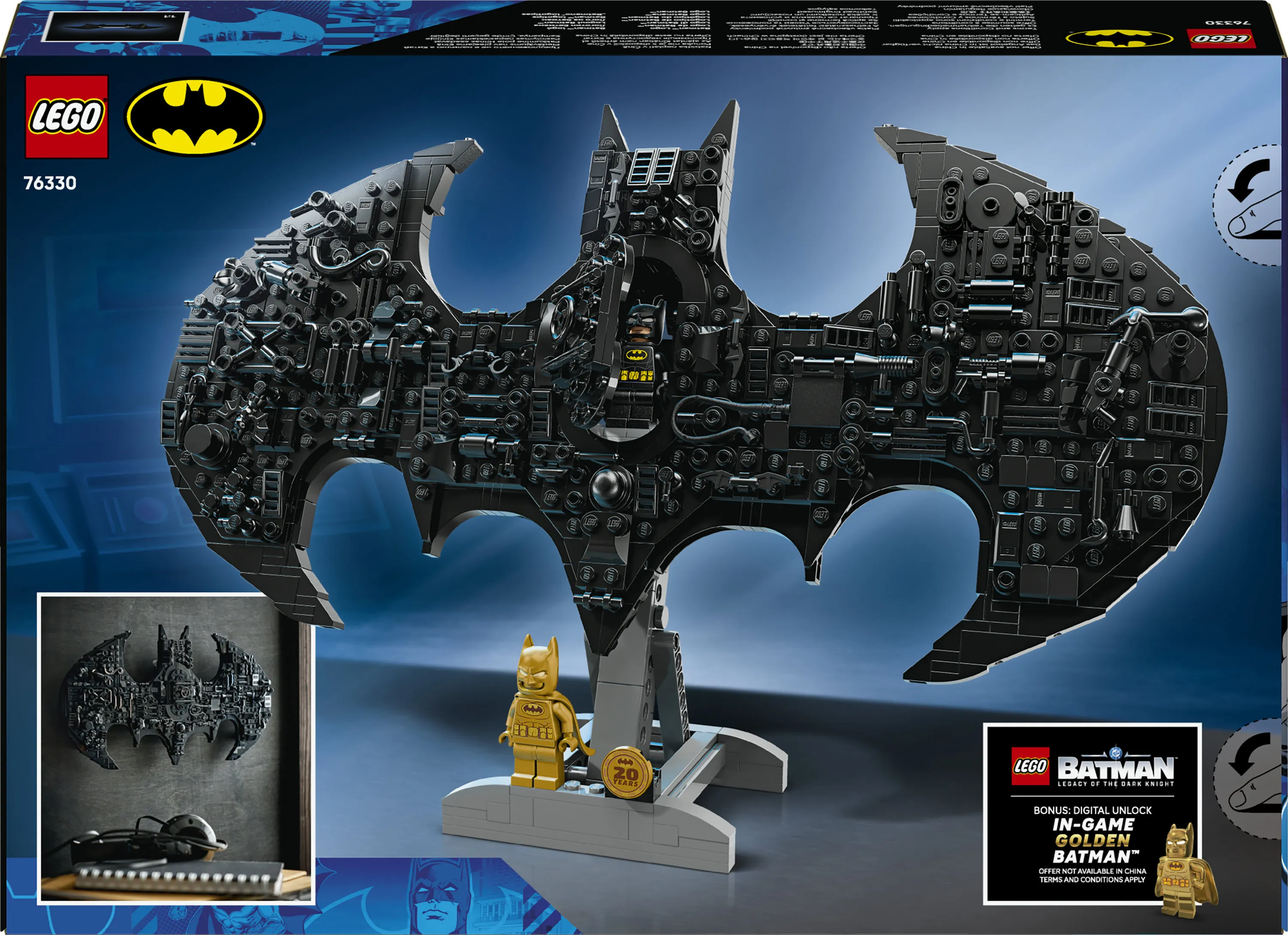 LEGO DC Batman Batman-logo 76330