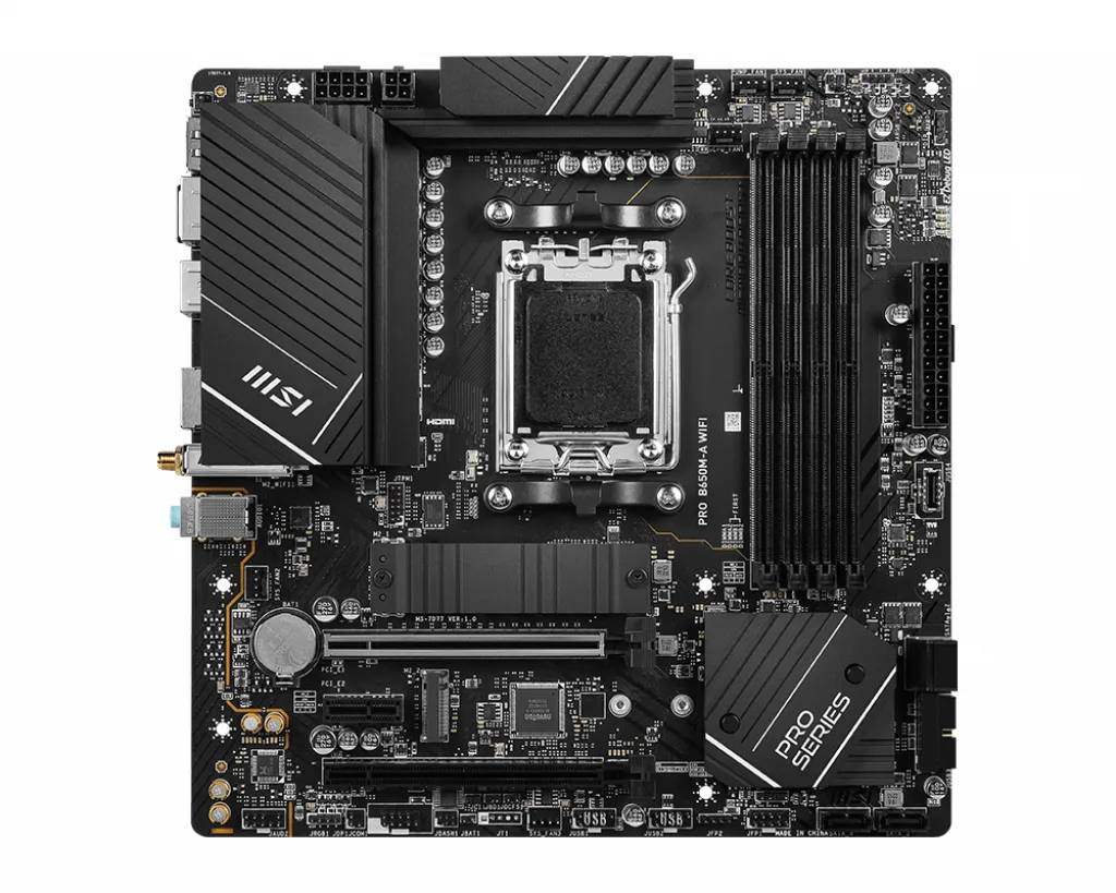 MSI PRO B650M-A Wi-Fi mATX - moderkort