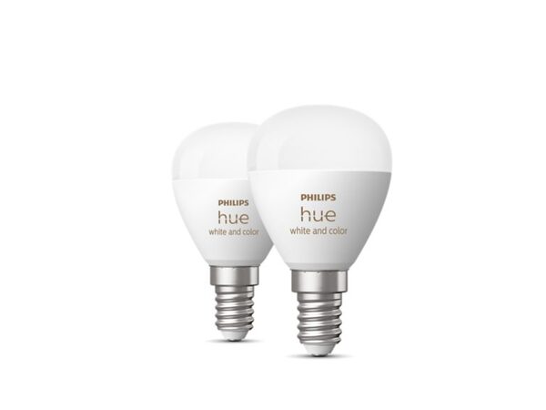 Hue White Color Ambiance E14 Klot 2-pack