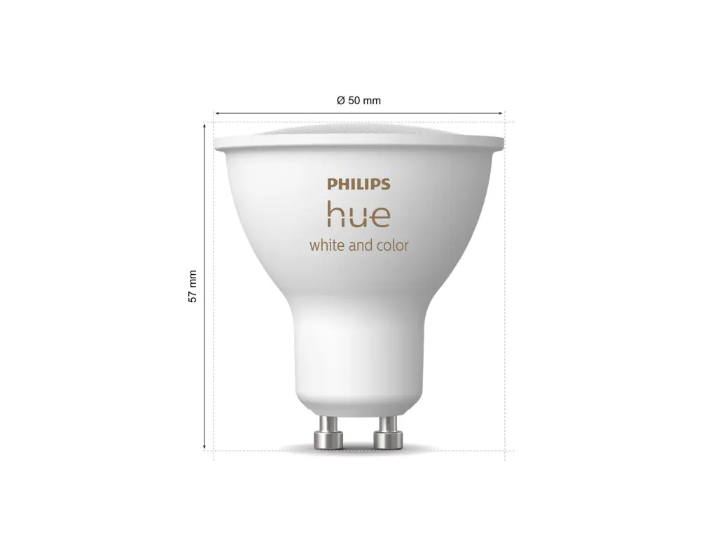 Philips Hue White and Color Ambiance -aloituspakkaus (3x GU10 LED, Hue Bridge Pro, himmenninkytkin)