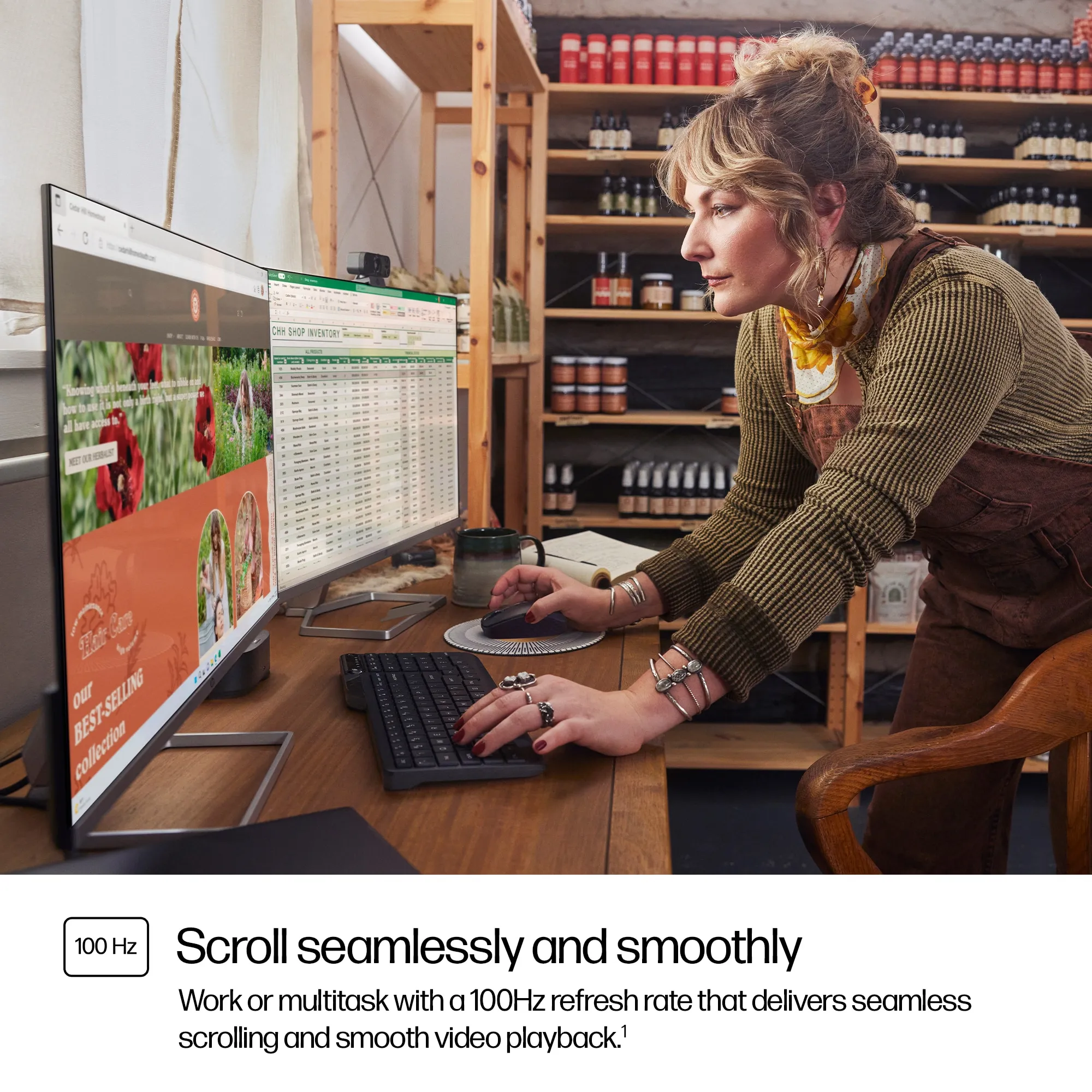 HP 27&quot; Series 5 527sf Full HD, IPS - monitor