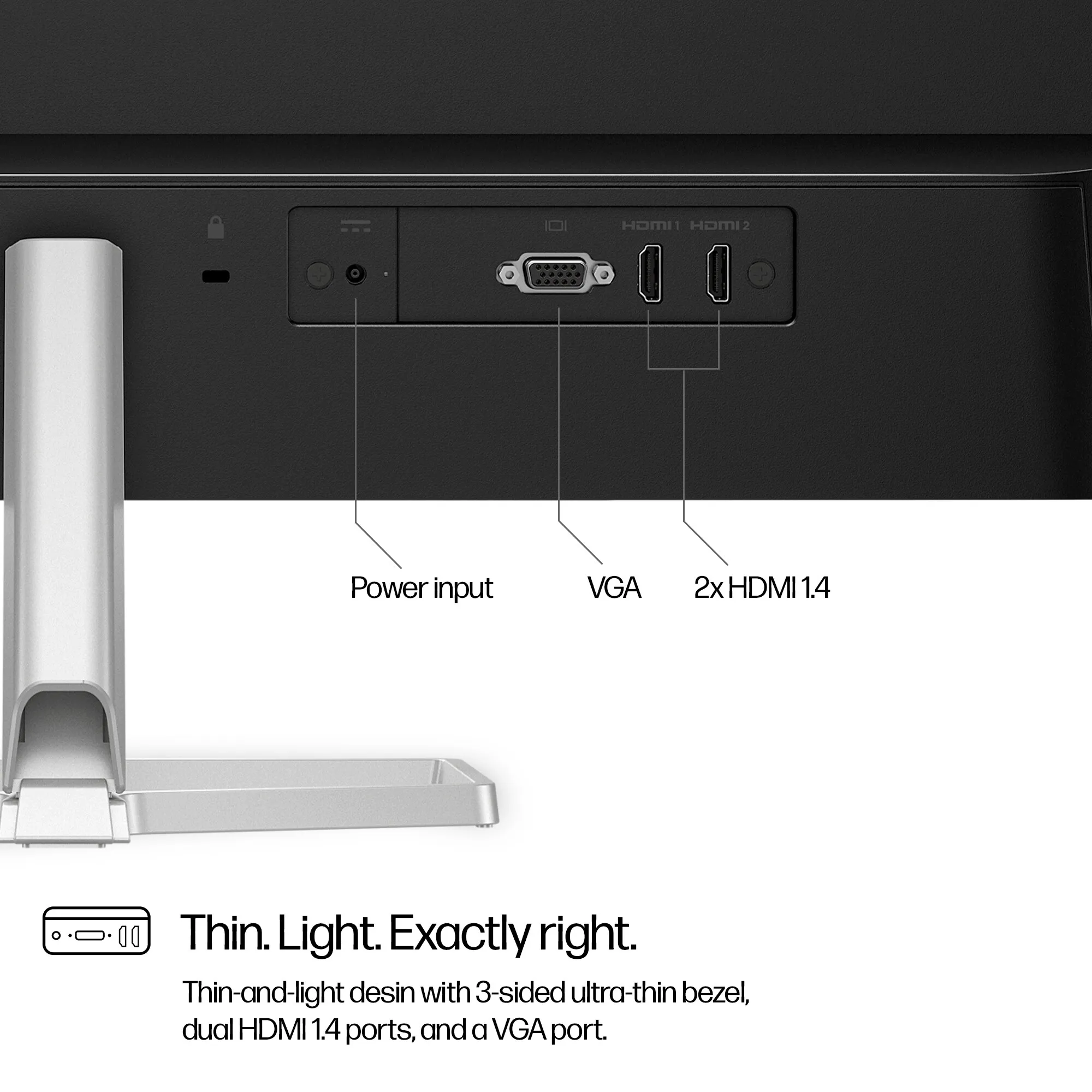 HP 27&quot; Series 5 527sf Full HD, IPS - monitor
