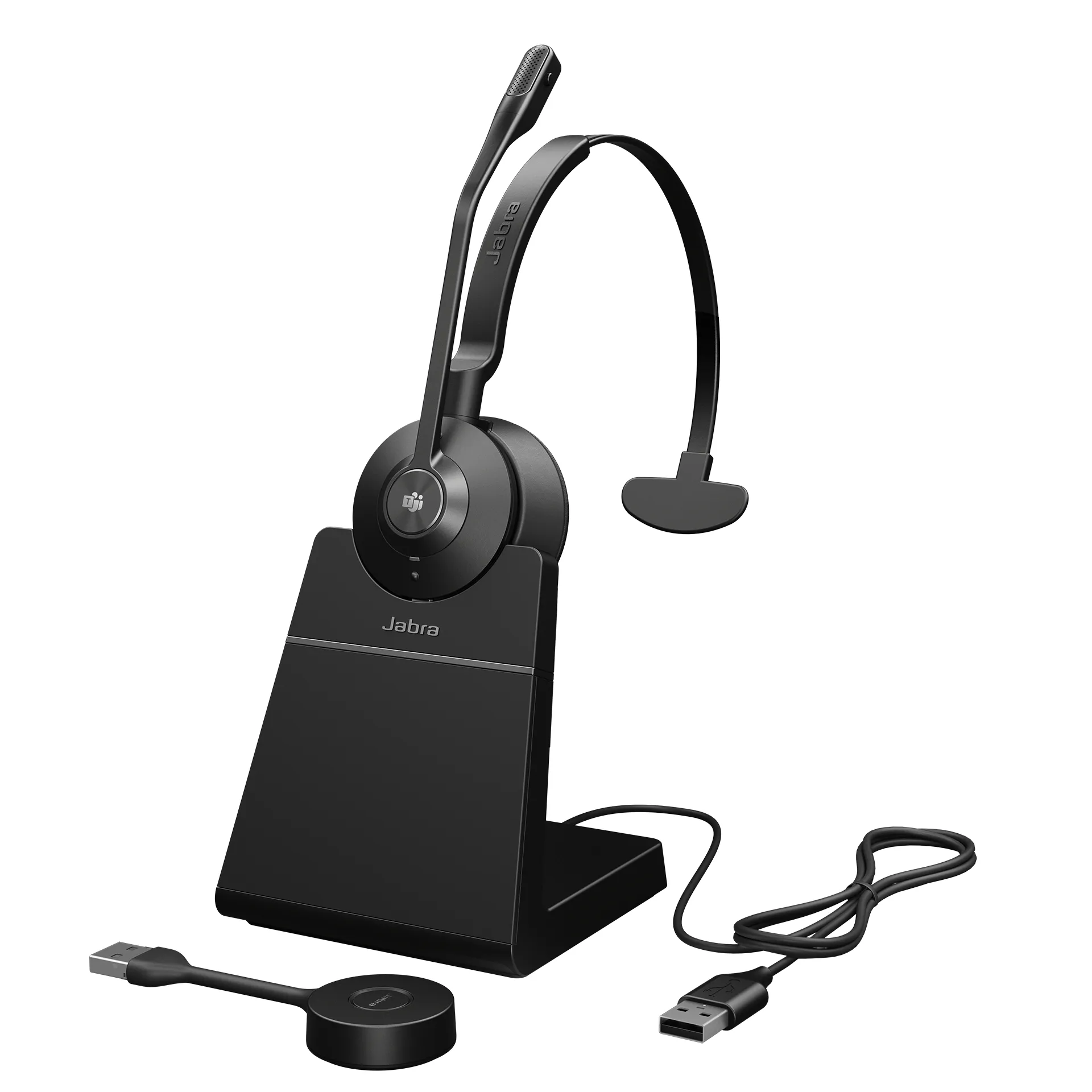 Jabra Engage 55 MS USB-A DECT - wireless headset + charging stand