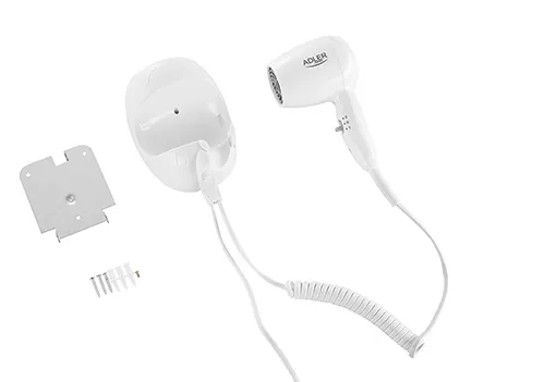 Adler AD 2252 Hotel 1600W Hair Dryer, White