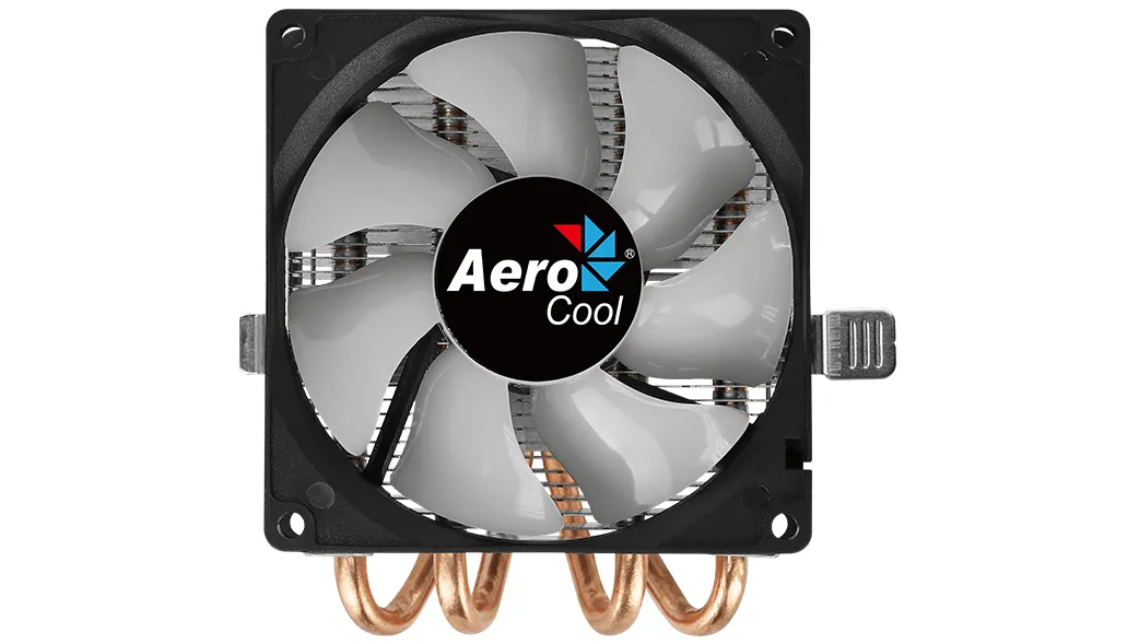 Aerocool PGS Air Frost 4, 90 mm RGB -prosessorij&auml;&auml;hdytin, musta