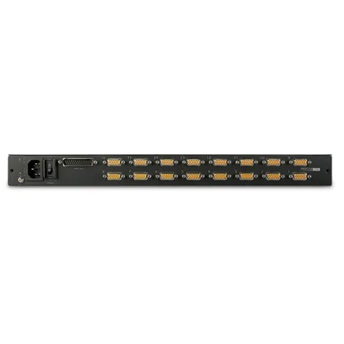 APC LCD Console - KVM-konsoli kanssa KVM-kytkin - 16 porttia - PS/2 - 17" - telineasennettava - VGA - musta - 1U malleihin P/N: AR3106SP, SMX1000C, SMX1500RM2UC
